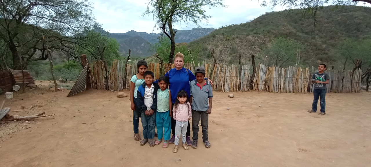 En las comunidades Rarámuris, Chihuahua, México.